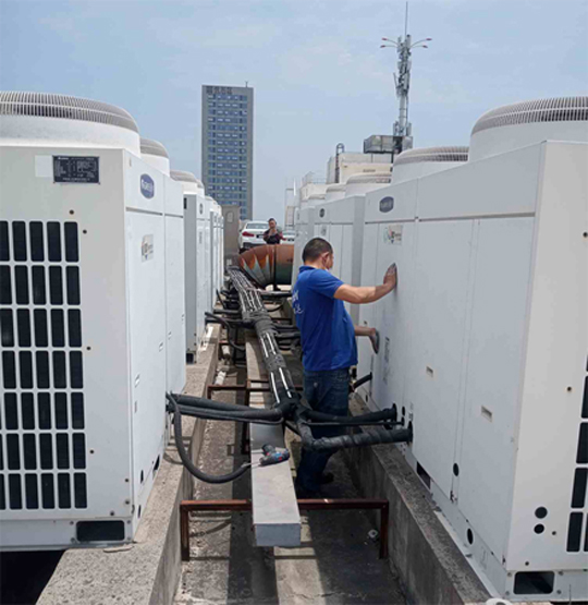 呼伦贝尔市中央空调制热和不制冷系统维修方法