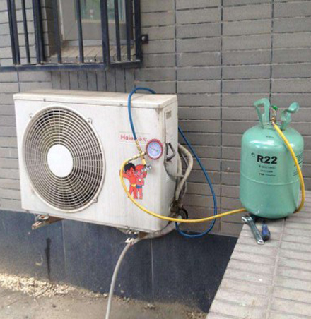 呼伦贝尔市空调加氟